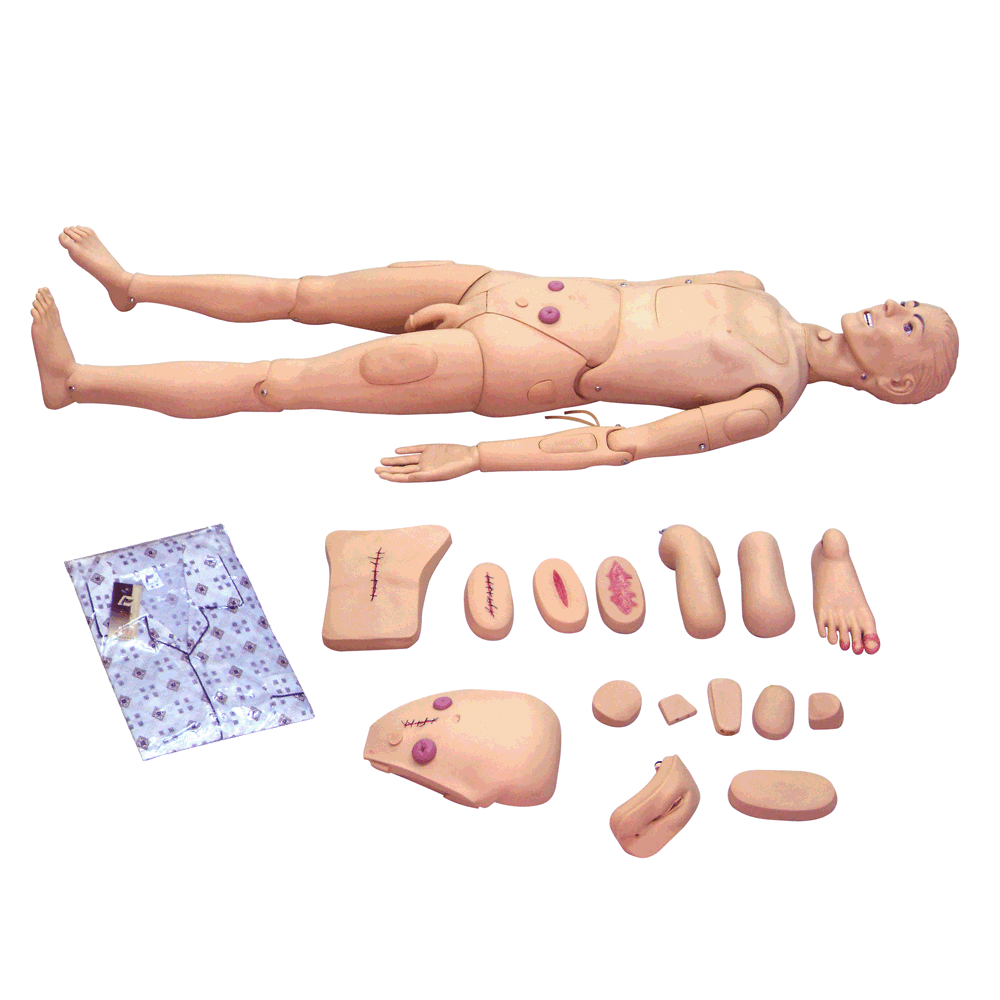 高級全功能護(hù)理訓(xùn)練模擬人(男性) 高級全功能護(hù)理訓(xùn)練模擬人(男性)