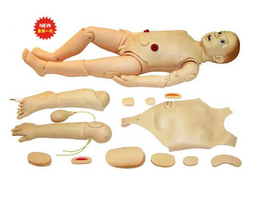 多功能三歲兒童護理模擬人 多功能三歲兒童護理模擬人